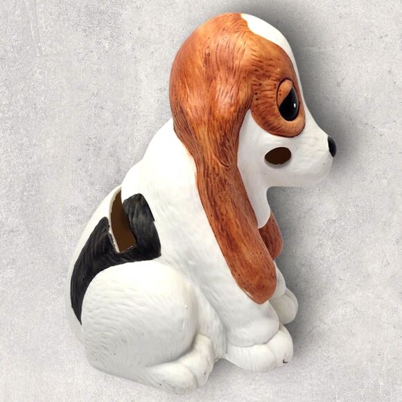 Vintage Fitz & Floyd Dog Desk Notepad Holder Ceramic 1990s Office Decor Japan - Picture 7 of 10